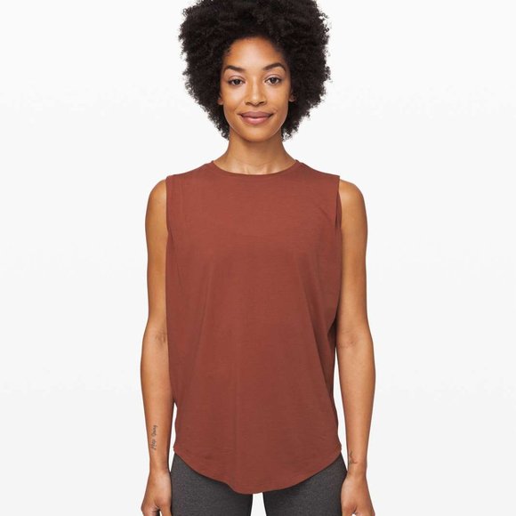 lululemon athletica Tops - Lululemon | Brunswick Muscle Tank | SZ 12 | R.CLAY